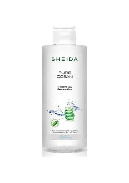 Sheıda Pure Ocean Temizleme Suyu 400ml Tüm Ciltler Için