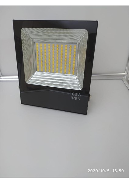 100W Slim Kasa Smd LED Projektör Beyaz