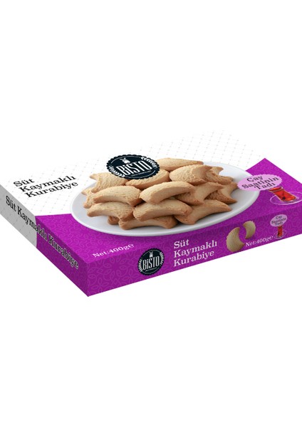 Süt Kaymaklı Kurabiye 400 gr
