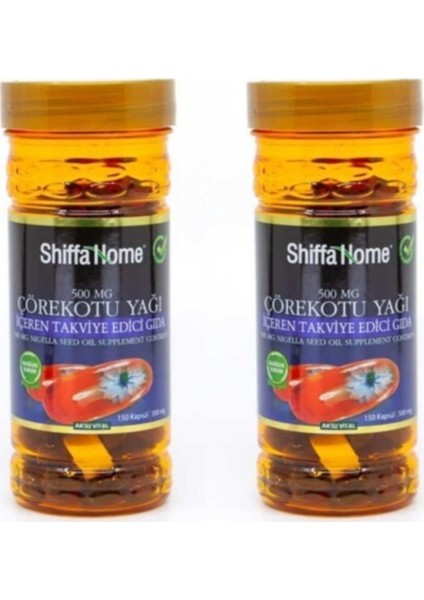 Çörekotu Yağı Softjel 500 Mg x 2