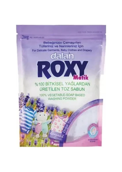 Roxy Matik Toz Bebek Deterjanı Lavanta 800 gr - 3 Adet