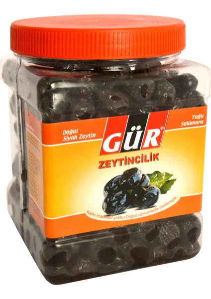 Doğal Yağlı Salamura Siyah Zeytin(Gemlik Zeytini) 1 kg