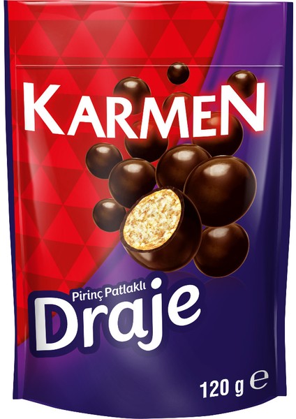 Pirinç Patlaklı Draje 120 gr