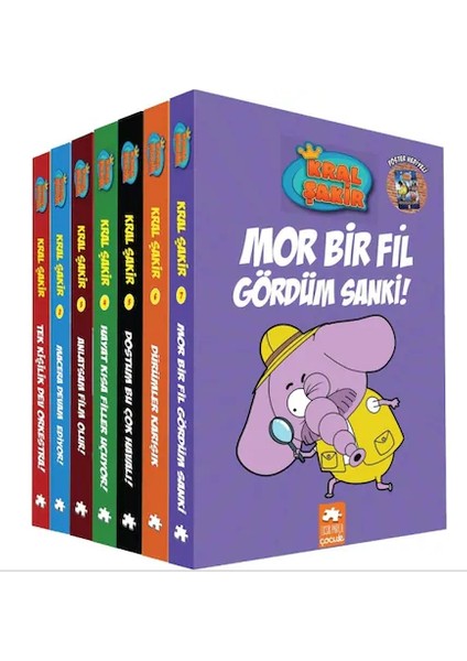Kral Şakir 7 Kitap Takım Set - Varol Yaşaroğlu
