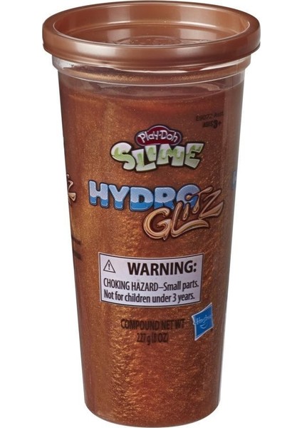 Hasbro Play-Doh Slime Hydroglitz Metalik Hamur - Bronz E9234