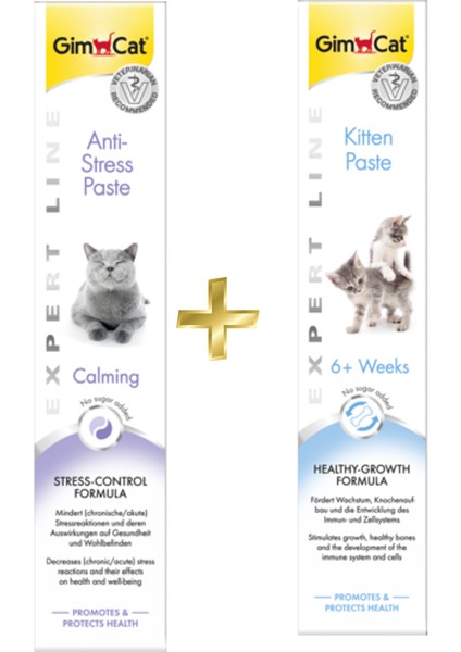 Anti-Stress Paste 50 gr + Gimcat Kitten Paste 50 gr ARDA005