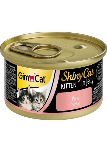 Shinycat Tavuklu Konserve Yavru Kedi Maması 70 gr x 6 Adet