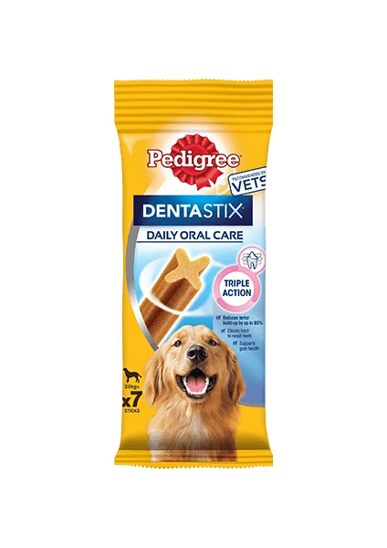 3 Adet Dentastix Daily Oral Care Büyük Irk Köpek Ödülü 270 gr 7 Stick