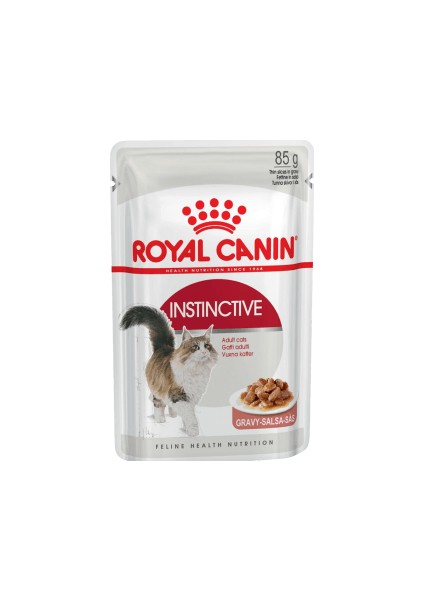 Instinctive gravy Kedi Yaş Maması 85 gr x 12 Adet