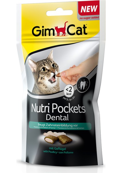 Nutri Pockets Biftekli Kedi Ödülü 60 gr x 12 Paket