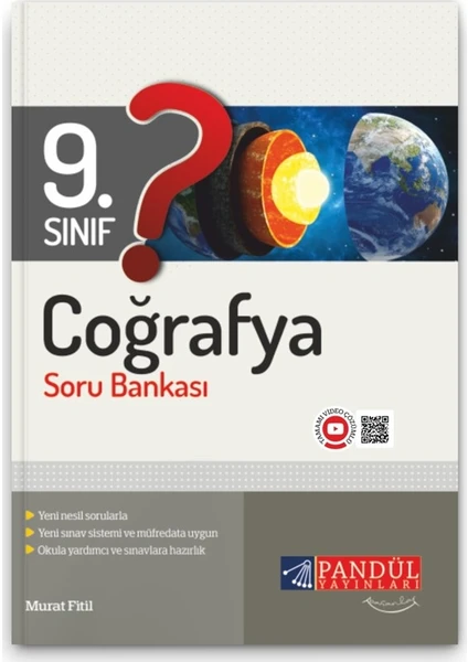 Pandül Yayınları 9. Sınıf Coğrafya Soru Bankası