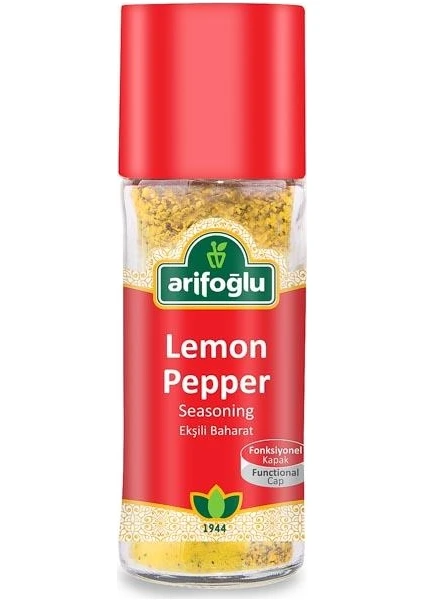 Lemon Pepper - Balık Bharatı 90gr (Cam)