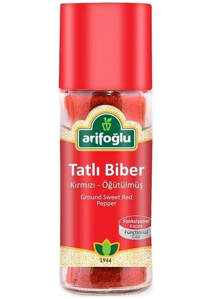 Tatlı Biber Kırmızı Öğütülmüş 55 g (Cam)