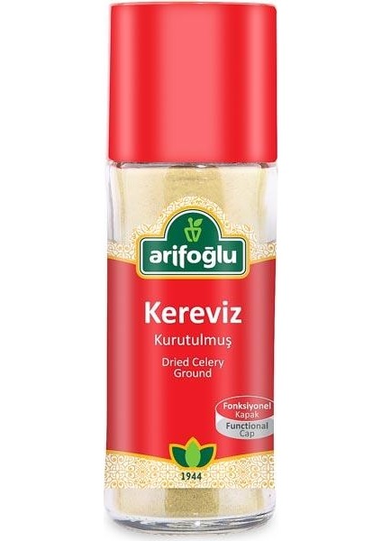 Kereviz (Kurutulmuş Öğütülmüş) 50 gr (Cam)