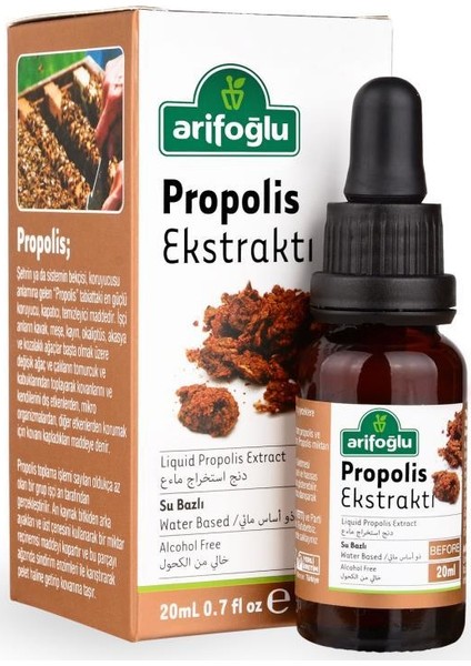 Propolis Ekstraktı 20ml (Su Bazlı)