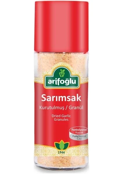 Sarımsak Granül 65g (Cam)