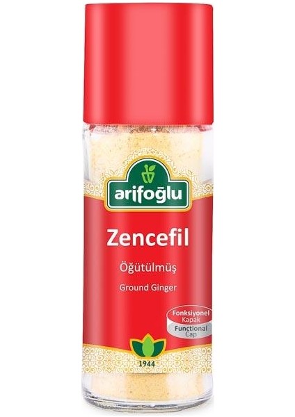 Zencefil Öğütülmüş 40 gr (Cam)