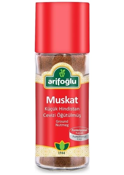 Muskat Öğütülmüş 55 gr (Cam)