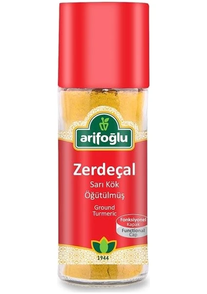 Zerdeçal Öğütülmüş 50 gr (Cam)