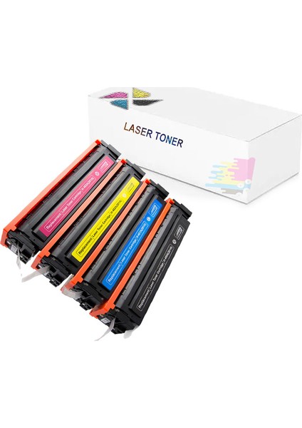 Hp Color Laserjet Pro M6D61A-HP 201A - 1 Set Muadil Toner 2800 Sayfa Renkli