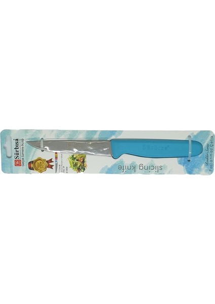 Sürmene 61004 Sebze Bıçağı 9.5 cm - Turkuaz