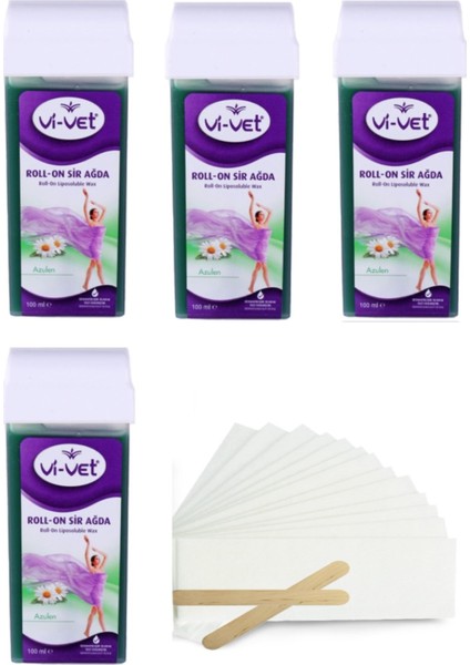 Roll-On Sir Ağda Azulen 100 ml x 4