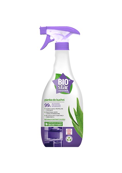 Bio Mutfak Temizleme Köpüğü Aloe Vera Özlü 700 ml