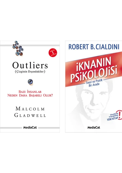 Iknanın Psikolojisi - Outliers (Çizginin Dışındakiler) - 2 Kitap Set - Malcolm Gladwell