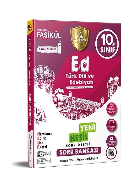 10. Sınıf Türk Dili ve Edebiyatı Konu Özetli Soru Bankası