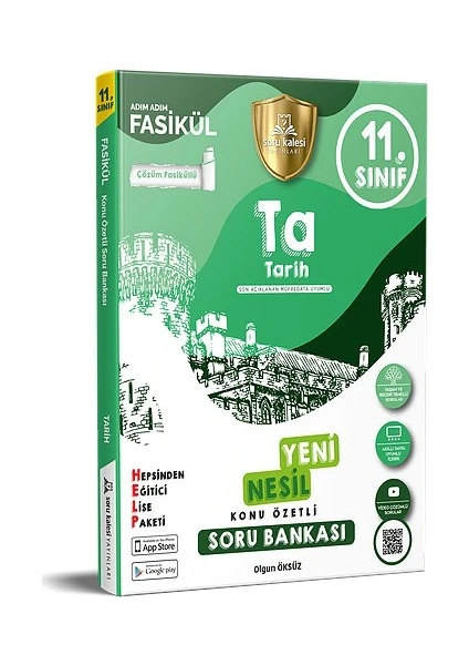 Soru Kalesi Yayınları 11. Sınıf Tarih Konu Özetli Soru Bankası