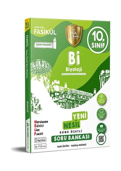 10. Sınıf Biyoloji Konu Özetli Soru Bankası