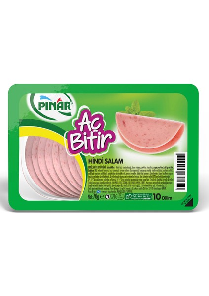 Aç Bitir Hindi Salam 70 gr