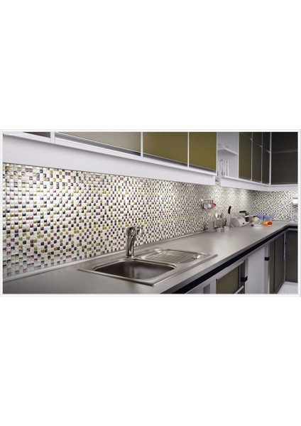 Mutfak,banyo ve Havuz Için Dama Desenli Krem 25X25 Cam Mozaik ( 1 Koli = 1 m2 Fiyatıdır ) modelleri