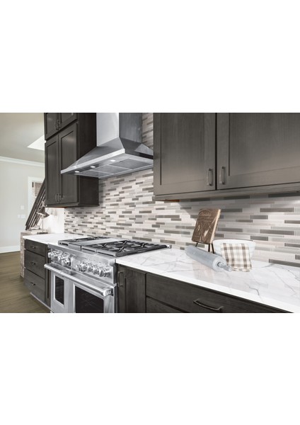 Mutfak,banyo,zemin Için Mürdüm Gümüş Simli 15X73 Kristal Mozaik fiyatları