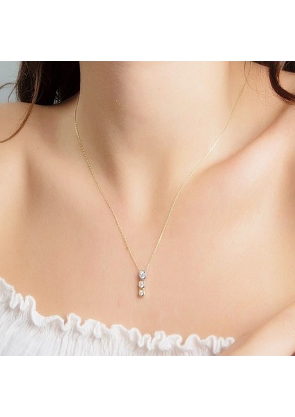 Tektaş Altın Kolye Tria 14K fiyatları