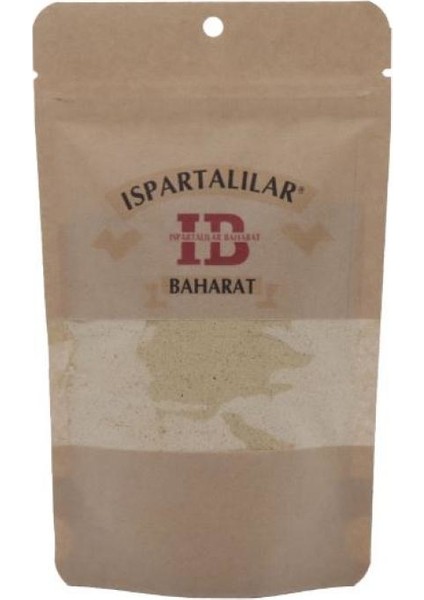 Ispartalılar Baharat Toz Zencefil 100 gr Katkısız Saf