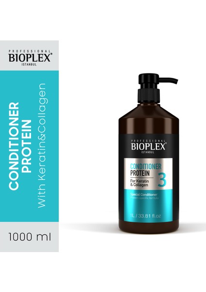 Keratin ve Kolejen Saç Bakım Kremi 1000 ml Conditioner
