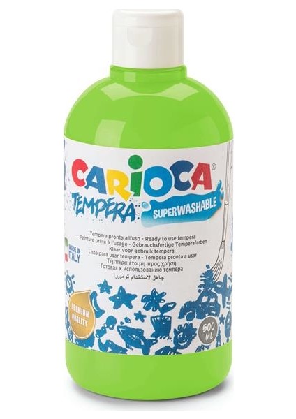 Tempera Boya Süper Yıkanabilir 500 ml Neon Yeşil