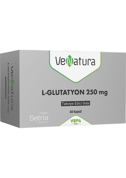 L-Glutatyon 250MG 60 Kapsül