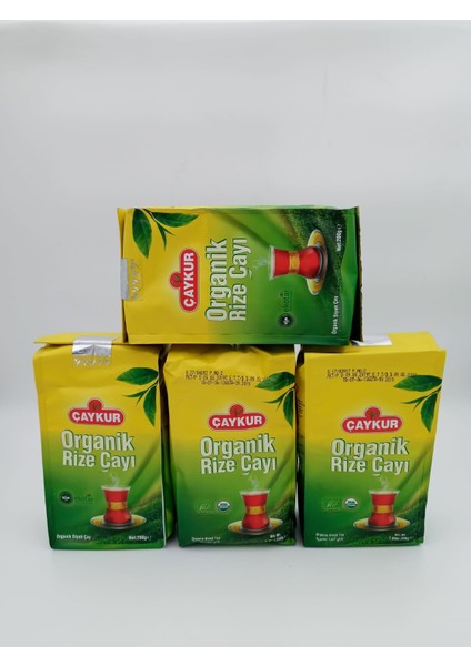 Organik Rize Çayı 200 gr 4'lü