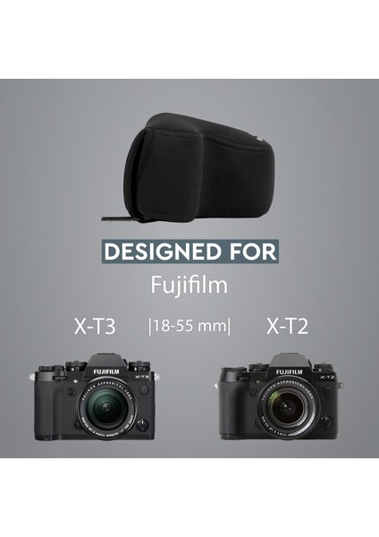 Fujifilm X-T4 (16-80MM) Neopren Fotoğraf Makinesi Kılıfı indirimleri