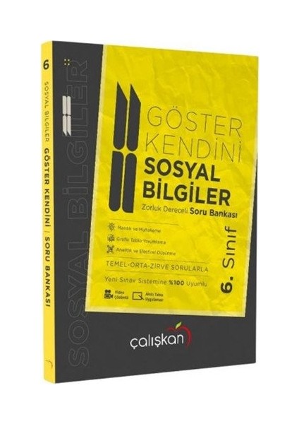 6. Sınıf Sosyal Bilgiler Göster Kendini Soru Bankası