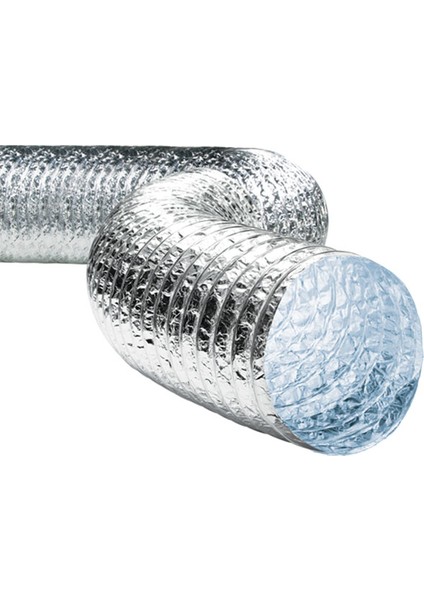 Alüminyum Hava Kanalı 102 mm - 5 Metre