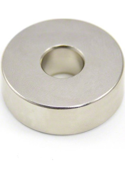 Çok Güçlü Delikli Neodyum Mıknatıs 30x9x10 mm