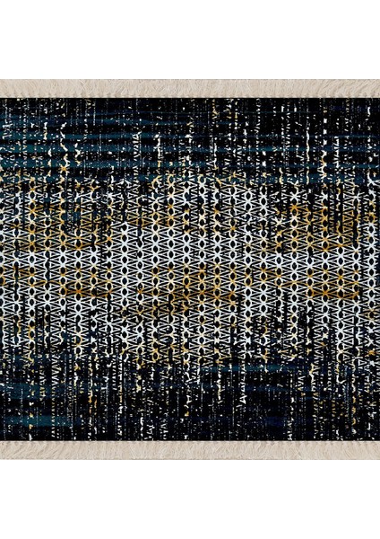 Batik Renk Geçişli Mermer Desen Dijital Baskı Yıkanabilir Kaymaz Taban Salon Halısı ve Yolluk