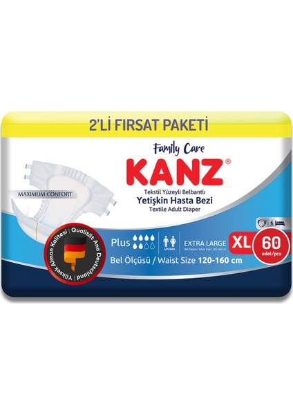Hasta Bezi XL 60 Adet