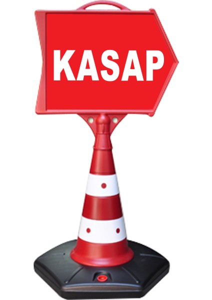 Kasap Temalı Uyarı ve Ok Reklam Dubası