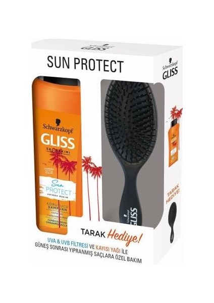 Glıss Sun Protect Şampuan + Tarak
