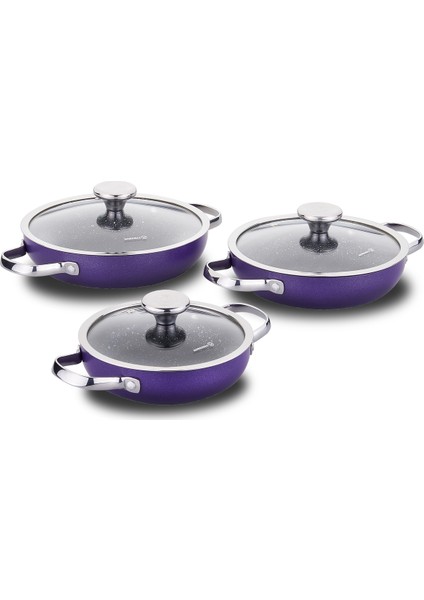 Zeta 6 Parça Lavanta Omlet Set