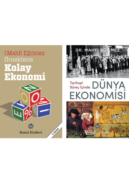 Örneklerle Kolay Ekonomi - Dünya Ekonomisi (Tarihsel Süreç Içinde) - Mahfi Eğilmez 2 Kitap Set